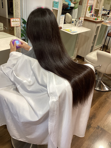 ヘアドネーションのお客様✂︎