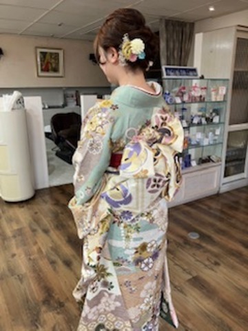 卒業式･入学式の着付け&ヘアメイクお任せください！